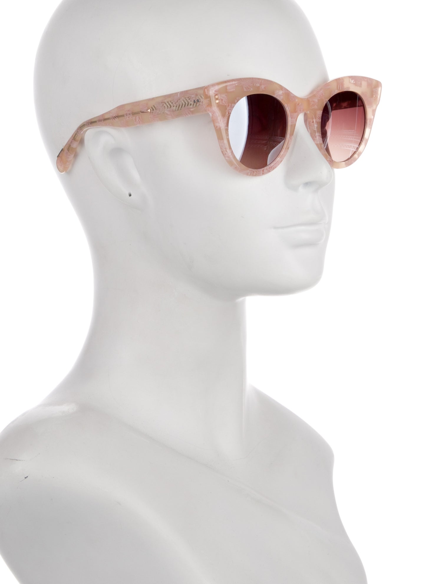 Krewe Cat-Eye Gradient Sunglasses
